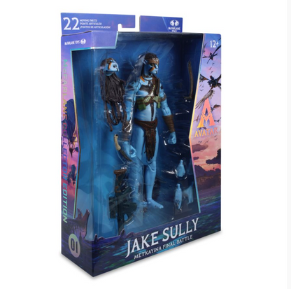 Avatar: Fire and Ash - Jake Sullly (Warrior) 7" Action Figure