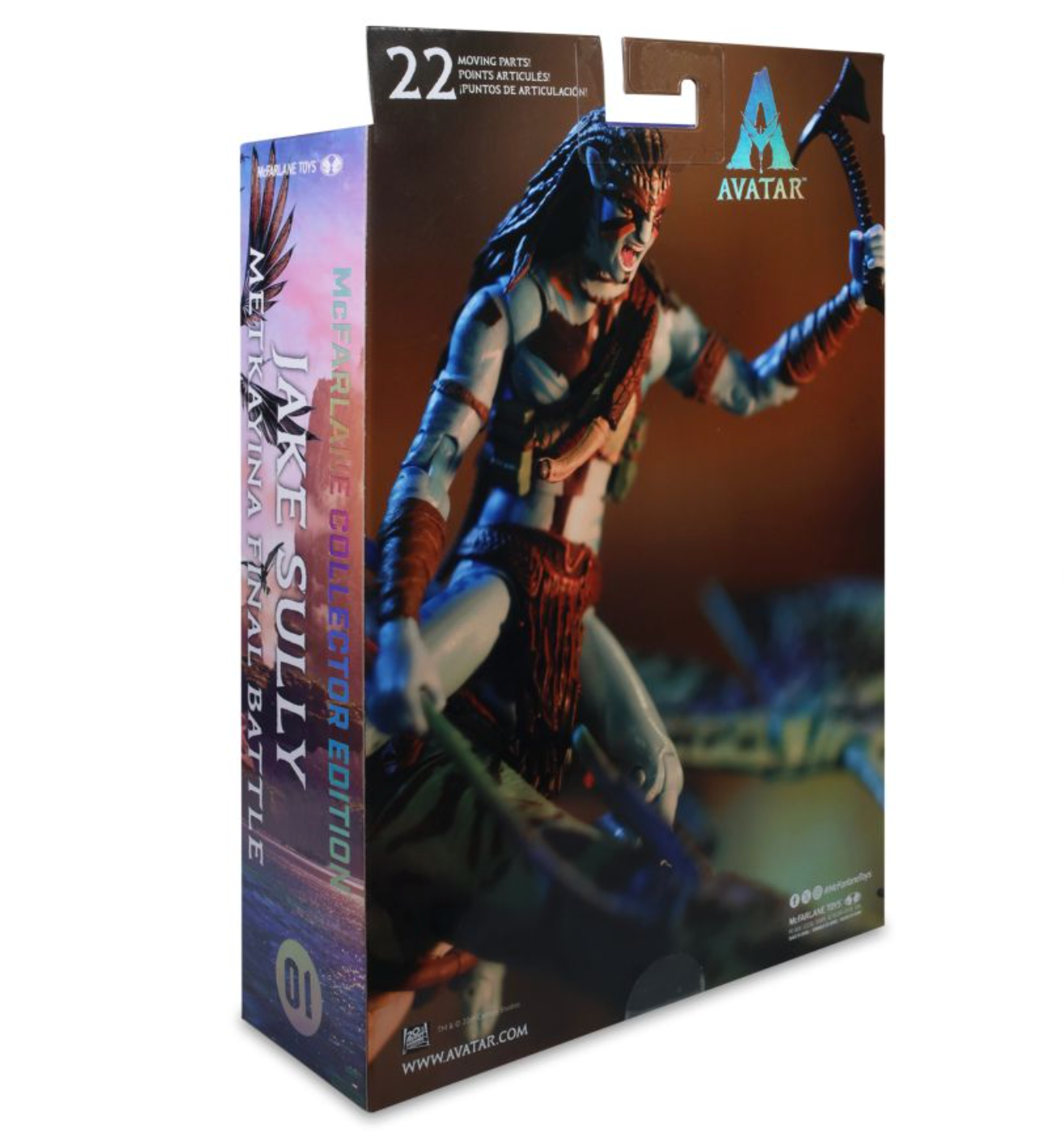 Avatar: Fire and Ash - Jake Sullly (Warrior) 7" Action Figure