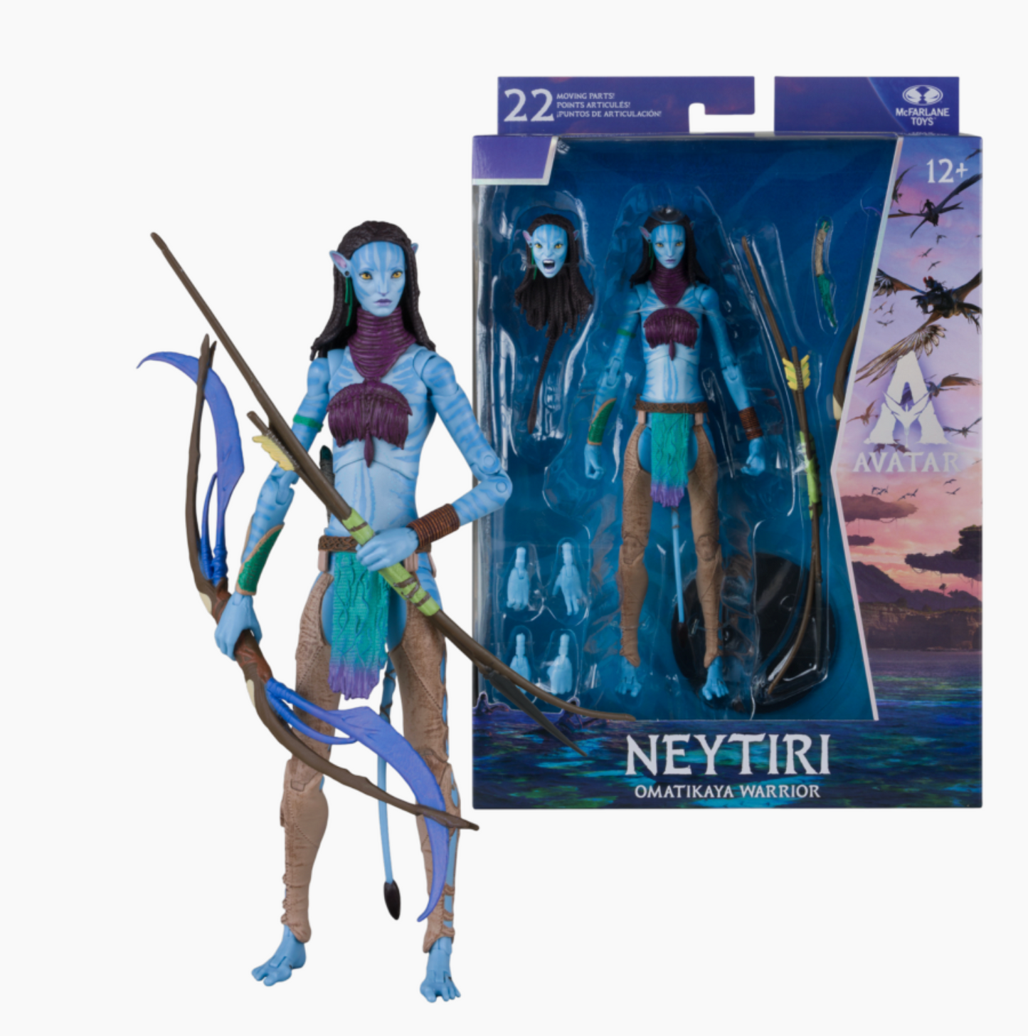 Avatar: Fire and Ash -Neytiri (Warrior) 7" Action Figure