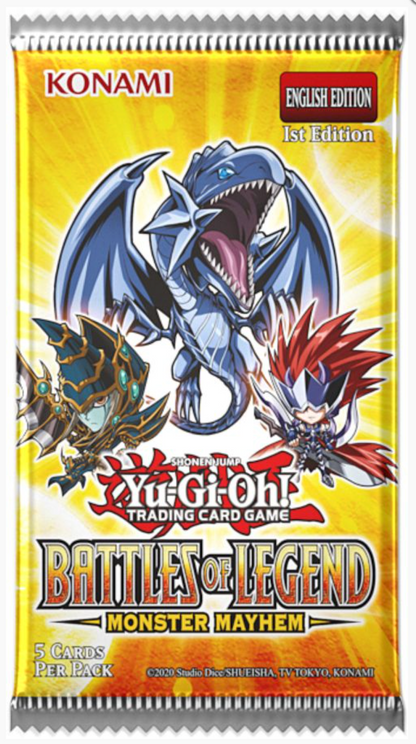 Yu-Gi-Oh! - Battles of Legend: Monster Mayhem Booster (Single Pack)