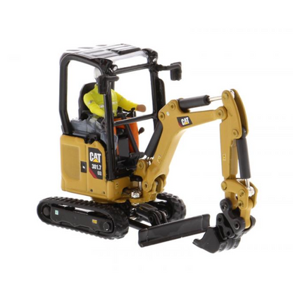 Caterpillar CAT 301.7 Next Gen Mini Hydraulic Excavator - High Line - Scale 1:50